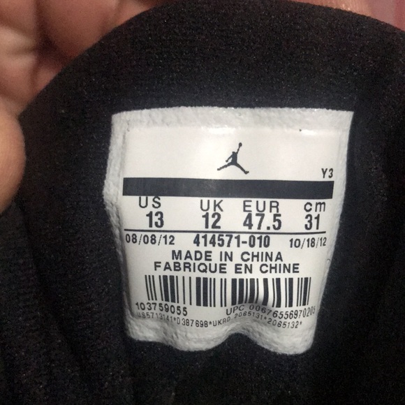 AIR JORDAN 13 RETRO "BRED" - Picture 8 of 9